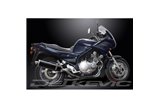 Système d'échappement complet pour Yamaha Xj900 Diversion 1994-03, silencieux ovales en carbone de 450mm