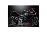 Komplette Abgasanlage für Yamaha Yzf-R3 2015–20 Mt03 2017–20 450 mm Carbon Oval