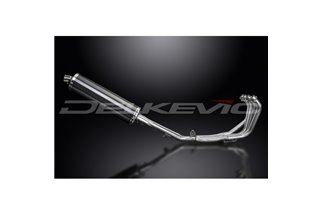 Full Exhaust System for Honda Cbr600 Fs Ft F3 S-T 1995-1996 4-1 450Mm Oval Carbon Silencer