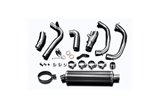 450mm Carbon Fiber Muffler Full Exhaust System BSAU Kawasaki Z900 RS 2018 2022