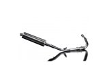 Full exhaust system carbon fiber silencers 450mm bsau kawasaki zzr1400 2012 2020