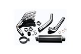 BSAU oval carbon full exhaust system 450mm kawasaki zzr1400 2012 2020