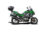 Système d'échappement complet silencieux en fibre de carbone 450mm bsau kawasaki klz1000 versys 2010 2014