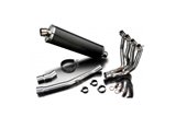 Sistema di scarico completo silenziatore in carbonio in carbonio ovale completo da 450 mm suzuki gsx-s1000 2015 2020