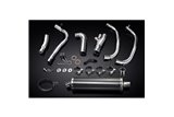 Full Exhaust System for Kawasaki Versys-X 300 17-21 2-1 Carbon Round Muffler 200mm