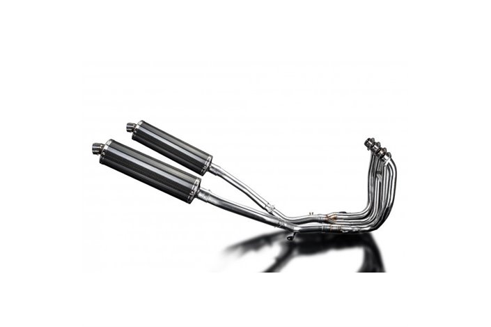 Complete Exhaust System for Suzuki Gsx1300R Hayabusa 08-20 4-2 450mm Carbon Oval Bsau