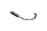 Sistema di scarico completo silenziatore in carbonio in carbonio 450mm bsau kawasaki z900 2020 2021