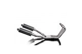 350mm Carbon Fiber Muffler Full Exhaust System BSAU Suzuki GSF650 Bandit 2007 2014