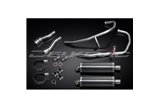 Complete Exhaust System for Kawasaki Gpz500S 2-2 350mm Carbon Oval Bsau Mufflers