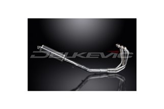 Sistema di scarico completo per Suzuki Gsx650Fa 2007-16 350mm Carbon Ovale Bsau Silenziatore