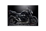 Full Exhaust System for Suzuki Gsf650 Bandit 07-14 350mm Carbon Oval Bsau Muffler