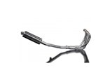 Sistema di scarico completo per Suzuki Gsf1200 Bandit 95-07 350mm Carbon Ovale Bsau Silenziatore