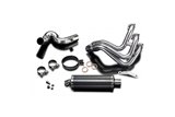 Complete exhaust system 350mm oval carbon silencer yamaha mt-09 sport tracker 2015 2019