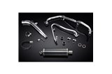 Sistema di scarico completo per Honda Xl125V Varadero 350mm Carbon Ovale Bsau Silenziatore