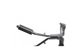 Sistema di scarico completo per Honda Cb1100Sf X11 1999-02 Full 4-1 350mm Carbon Ovale Bsau Silenziatore