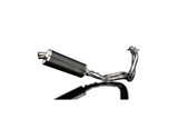 Full Exhaust System for Kawasaki Kle650 Versys 2007-14 Muffler 350mm Carbon Tri Bsau