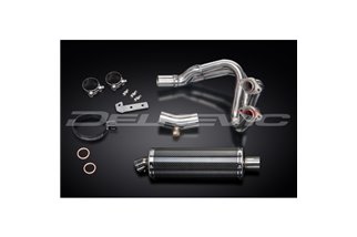 Full Exhaust System for Kawasaki Kle650 Versys 2007-14 Muffler 350mm Carbon Tri Bsau