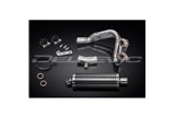 Full Exhaust System for Kawasaki Kle650 Versys 2007-14 Muffler 350mm Carbon Tri Bsau