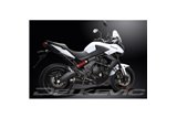 Full Exhaust System for Kawasaki Kle650 Versys 2007-14 Muffler 350mm Carbon Tri Bsau