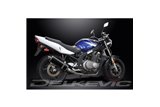 Système d'échappement complet pour Suzuki Gs500 E/F 1989-2009 2-1 350mm silencieux ovale en carbone