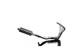 350 mm oval carbon bsau full exhaust system honda vfr800 f 2014 2019