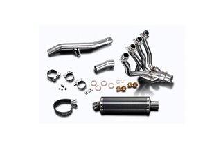 BSAU oval carbon full exhaust system 350 mm suzuki gsx1300r hayabusa 2008 2019