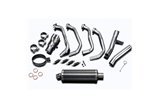 BSAU oval carbon full exhaust system 350 mm suzuki gsx1300r hayabusa 2008 2019