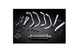 Full Exhaust System for Kawasaki Versys 1000 10-14 Full 4-1 350mm Carbon Oval Bsau Muffler