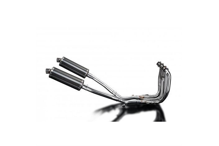 Complete Exhaust System for Suzuki Gsx1300R Hayabusa 08-20 4-2 350mm Carbon Oval Bsau