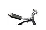 Full Exhaust System for Yamaha Xsr900 16-20 350mm Carbon Oval Bsau Muffler