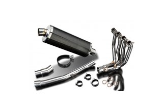 Silvencer full carbon oval carbon full exhaust system 350 mm suzuki gsx-s1000 2015 2020