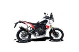 Sistema di scarico completo bsau ovale in carbonio da 350 mm kawasaki zzr1400 2008 2011