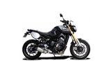 Sistema di scarico completo silenziatore in titanio xoval bsau da 260mm yamaha mt-09 2015 2020