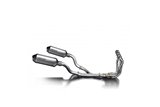 Complete exhaust system xoval titanium silencer 260mm yamaha tracer 900 2015 2020