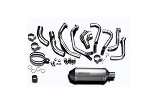 Complete exhaust system 260mm titanium xoval silence kawasaki z1000 2010 2020