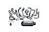 Complete exhaust system 260mm titanium xoval silence kawasaki z1000 2010 2020