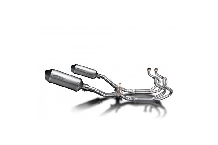 Full Exhaust System for Honda St1300 Pan European Abs 260mm X-Oval Titanium Muffler