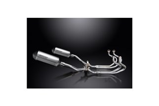 Sistema di scarico completo per Honda St1300 Pan European Abs 260mm X-Ovale Titanium Silenziatore