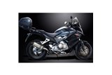 Sistema di scarico completo per Honda Vfr800X Crossrunner 11-14 260mm Titanium XOvale Silenziatore