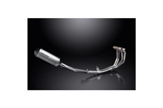 Sistema di scarico completo per Honda Cbr600F 2001-2006 4-1 260mm X-Ovale Silenziatore Titanio