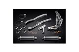 Full Exhaust System for Kawasaki Zzr1400 08-11 4-2 350mm Carbon Oval Bsau Mufflers