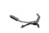 Système d'échappement complet pour Suzuki Gsx1400 2006-2007 4-1 350mm, silencieux ovale en carbone