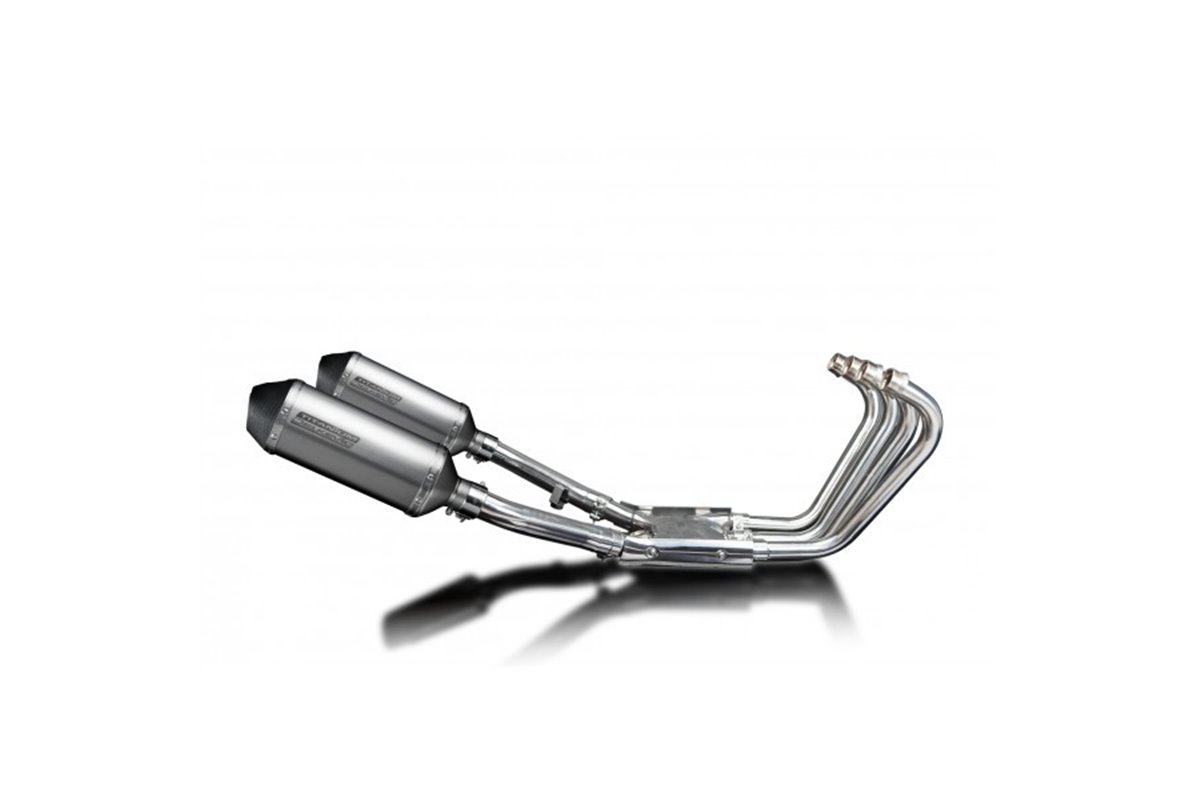 Complete Exhaust System for Yamaha Xjr1300 1998-2003 4-2 260mm X-Oval Titanium Mufflers