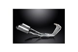 Complete Exhaust System for Xjr1300 2004-2006 / XOvale 260mm (10 Inch) Titanium Muffler 4-2