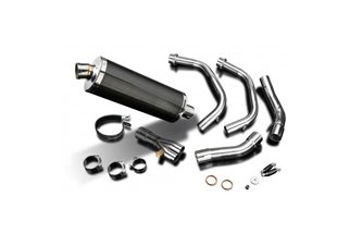 Full Exhaust System for Honda Cmx500 Cmx300 Rebel 2017-2023 2-1 350Mm Oval Carbon Silencer