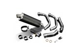 Full Exhaust System for Honda Cmx500 Cmx300 Rebel 2017-2023 2-1 350Mm Oval Carbon Silencer