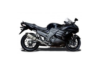 Komplette Abgasanlage Xoval Bsau Titan Schalldämpfer 260 mm Kawasaki Z900 RS 2018 2022