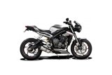 Complete exhaust system titanium silencer xoval bsau 260mm kawasaki klz1000 versys 2010 2014