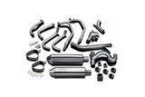 Full 320mm stainless steel exhaust system bsau honda CBR1100XX Blackbird