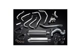 Sistema di scarico completo per Honda Vfr800 Vtec 2002-13 Silenziatori 320mm Stainless Tri Bsau